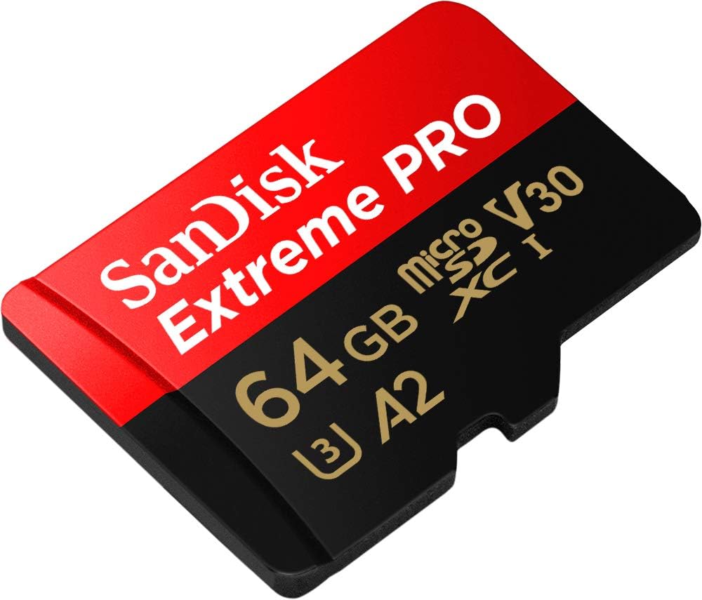 SanDisk SDSQXCU-064G-GN6MA 64GB Extreme PRO MicroSD Card