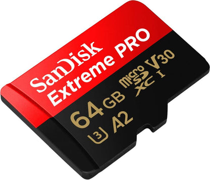 SanDisk SDSQXCU-064G-GN6MA 64GB Extreme PRO MicroSD Card