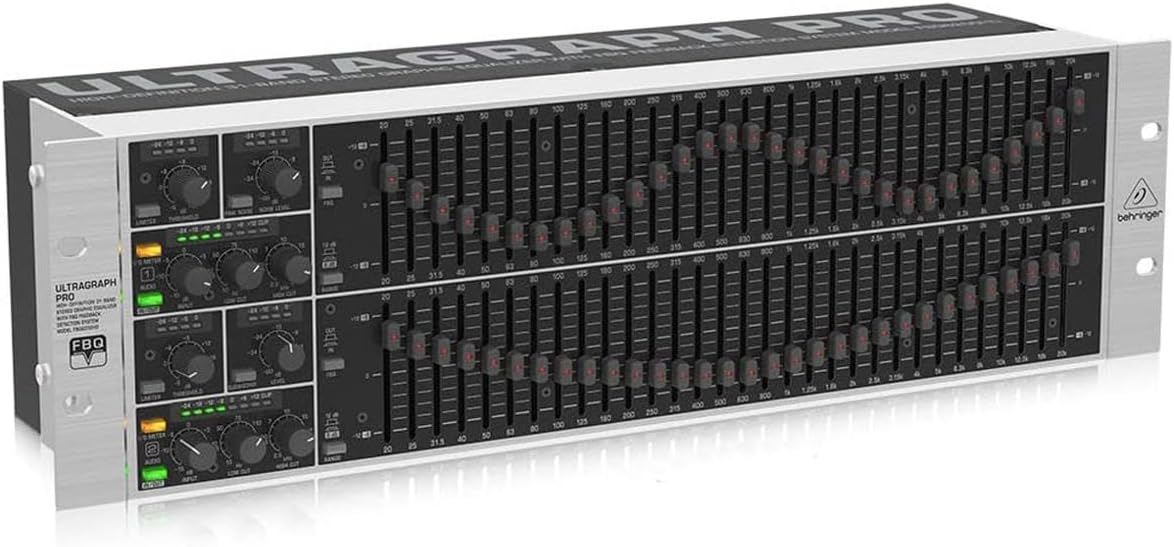 Behringer FBQ6200HD 31-Band Stereo Graphic Equalizer