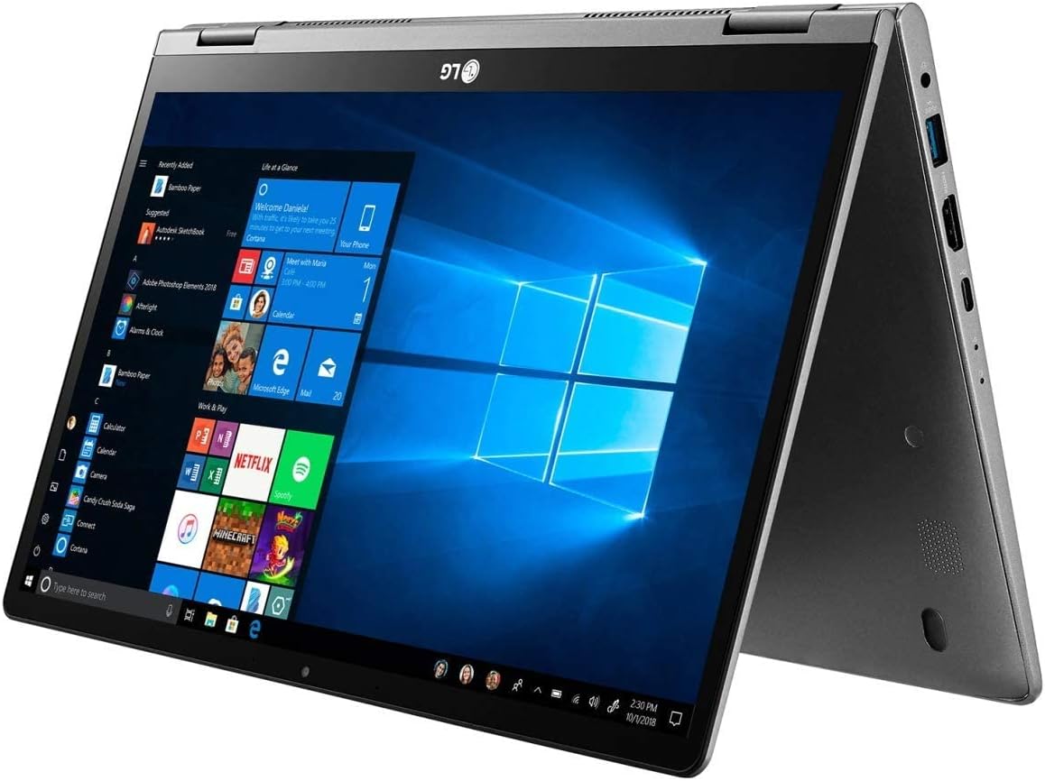 LG 14T90N-R.APS7U1 Gram 2-in-1 Laptop i7 16GB 512GB SSD Renewed