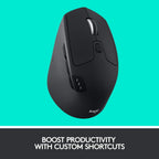 Logitech M720 Triathlon Wireless Mouse - Renewed