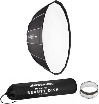 Westcott 36-Inch Beauty Dish Switch Kit White