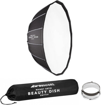 Westcott 36-Inch Beauty Dish Switch Kit White