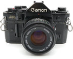 Canon A-1 A1 35MM SLR Film Camera 50mm Lens Renewed