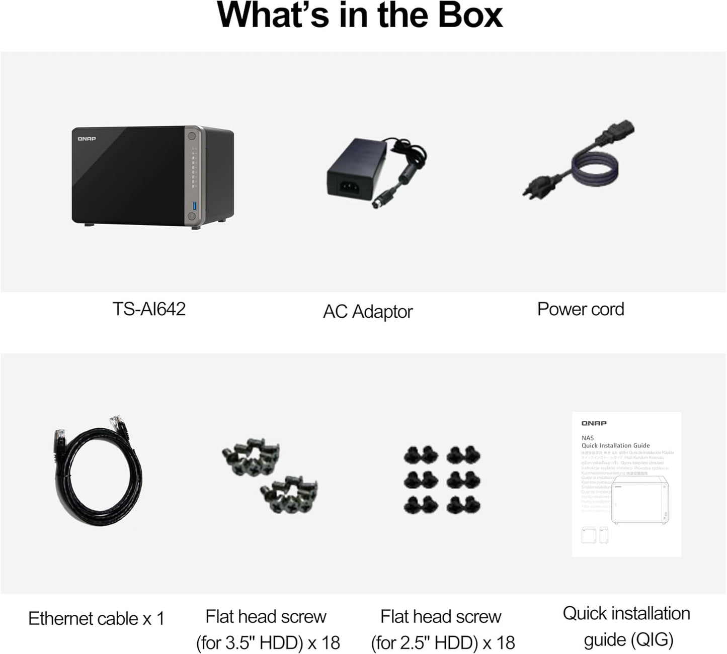 QNAP TS-AI642 6-Bay AI-Powered NAS (Diskless)