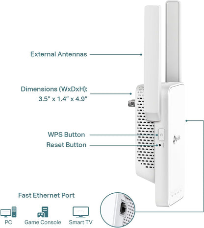 TP-Link RE315 AC1200 WiFi Extender Signal Booster
