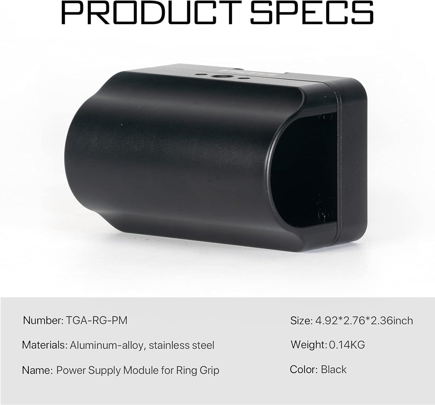 Tilta TGA-RG-PM V-Mount Battery Plate for RS2/RS3 Pro