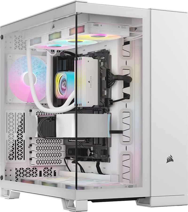 Corsair CC-9011270-WW iCUE 6500X RGB White PC Case — main product image