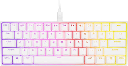 Corsair CH-9194114-NA/RF K65 RGB Mini White Keyboard