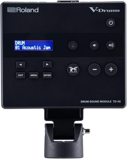 Roland TD-02K V-Drums Electronic Drum Set Bundle