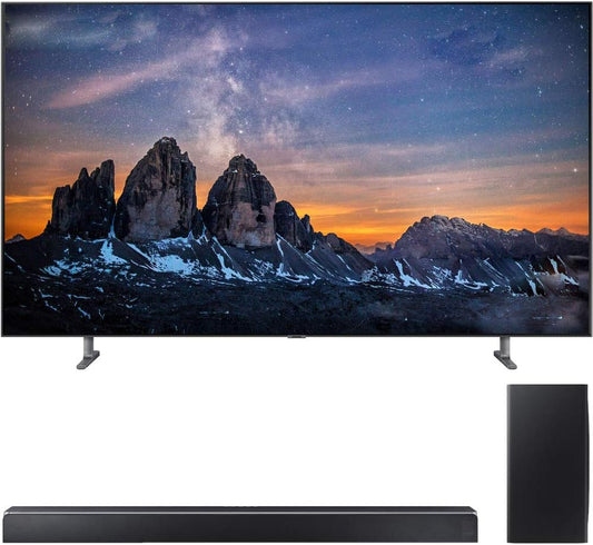 Samsung QN65Q80RA 65" QLED 4K TV with HWQ80R Soundbar