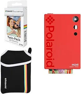 Polaroid AMZPOLSP02K1R Mint Instant Camera Bundle