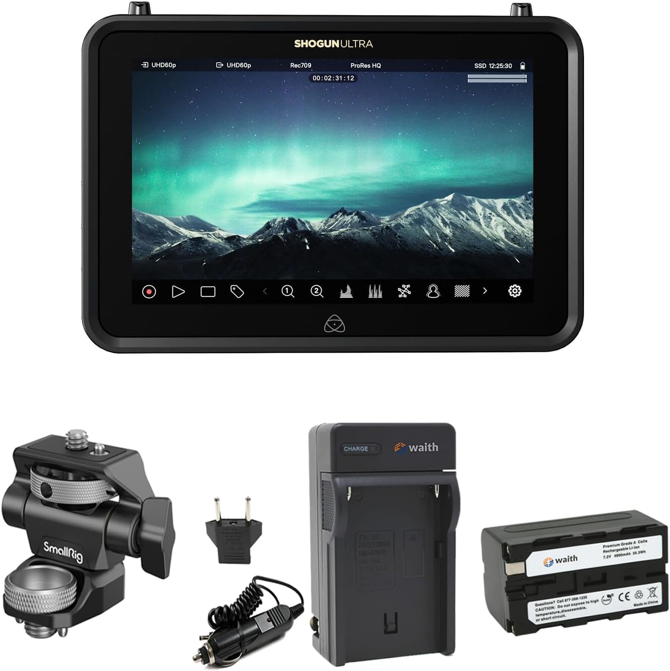 Atomos Shogun Ultra 8K HDR Monitor-Recorder Bundle