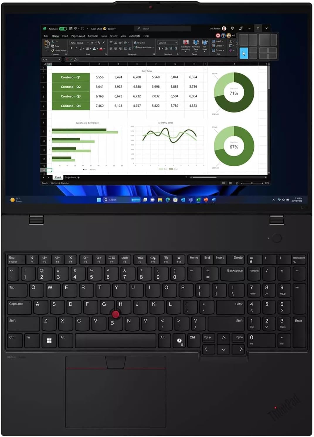 Lenovo ThinkPad L16 Gen 1 16" FHD+ Ultra 5 Laptop