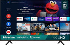 Hisense E6HIS65A6G 65-Inch 4K UHD Android TV Bundle