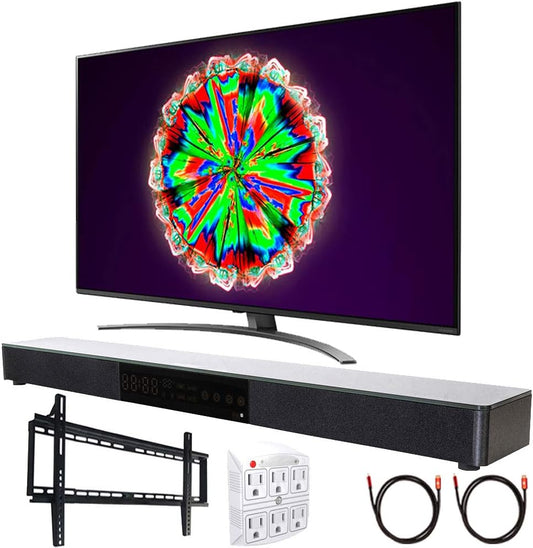 LG 55NANO81ANA 55" Nano 8 4K UHD TV + Soundbar Bundle