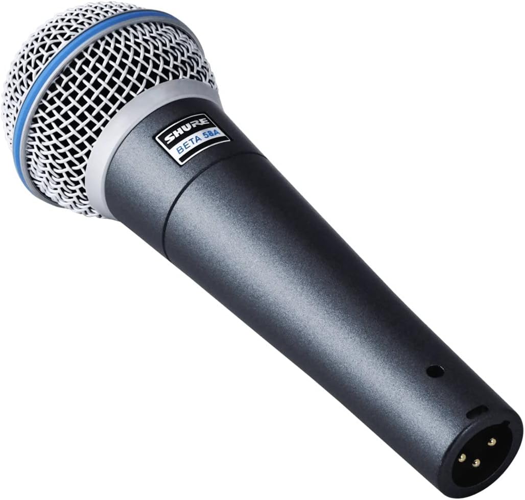 Shure Beta 58A Supercardioid Dynamic Vocal Microphone