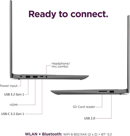 Lenovo IdeaPad 3 i3 FHD Touchscreen 16GB RAM 512GB SSD Laptop