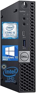 Dell 7070 OptiPlex Micro i5-9500T Renewed Desktop