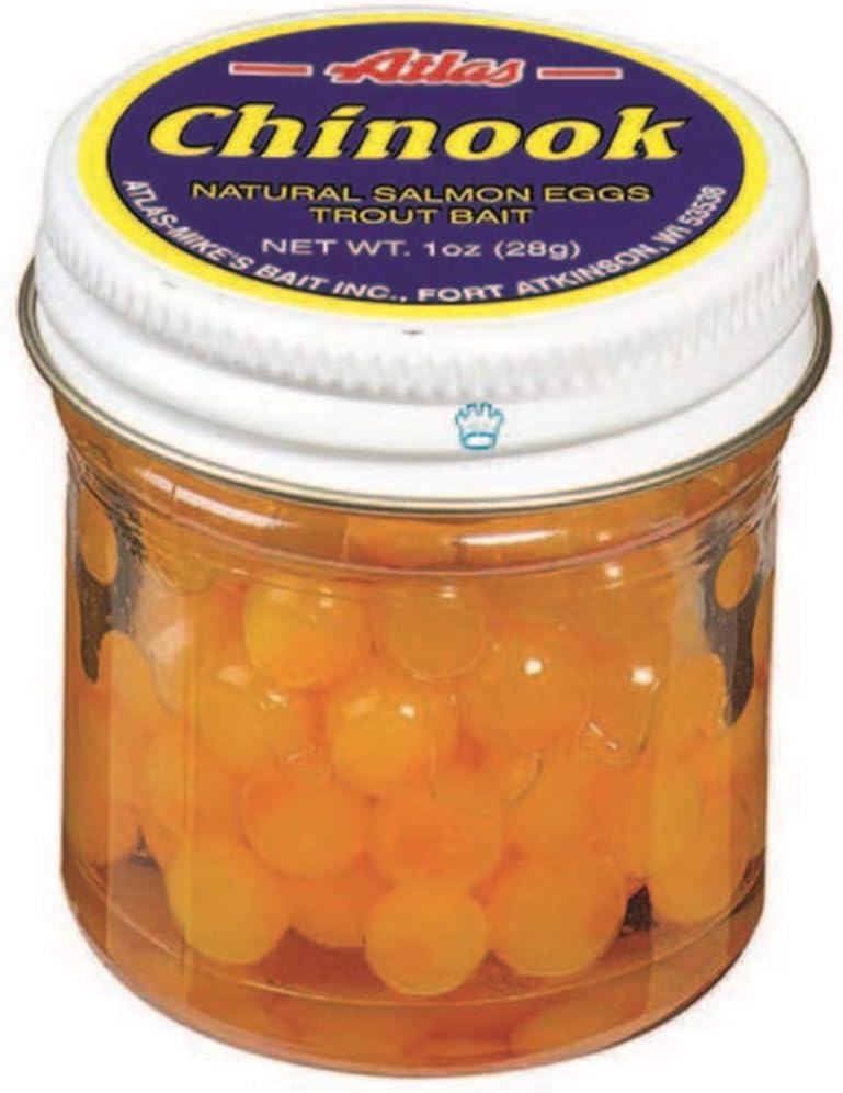 Atlas Atlas Mike's Chinook Cheese Salmon Bait Eggs - Yellow — main product image