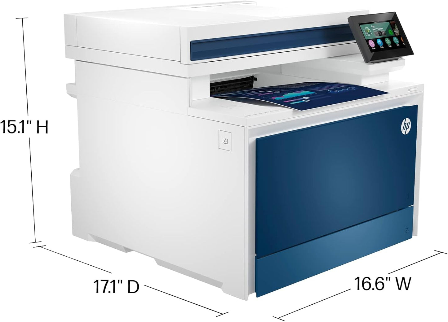 HP 4301fdw Color LaserJet Pro MFP Wireless Renewed