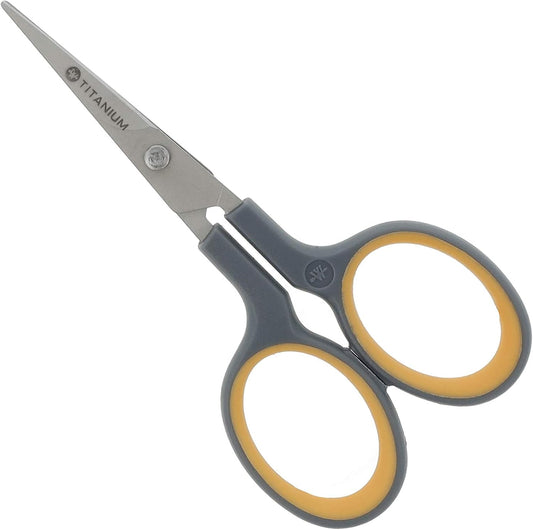 Westcott E-30444 4-inch Titanium Nitride Super Soft Grip Scissors