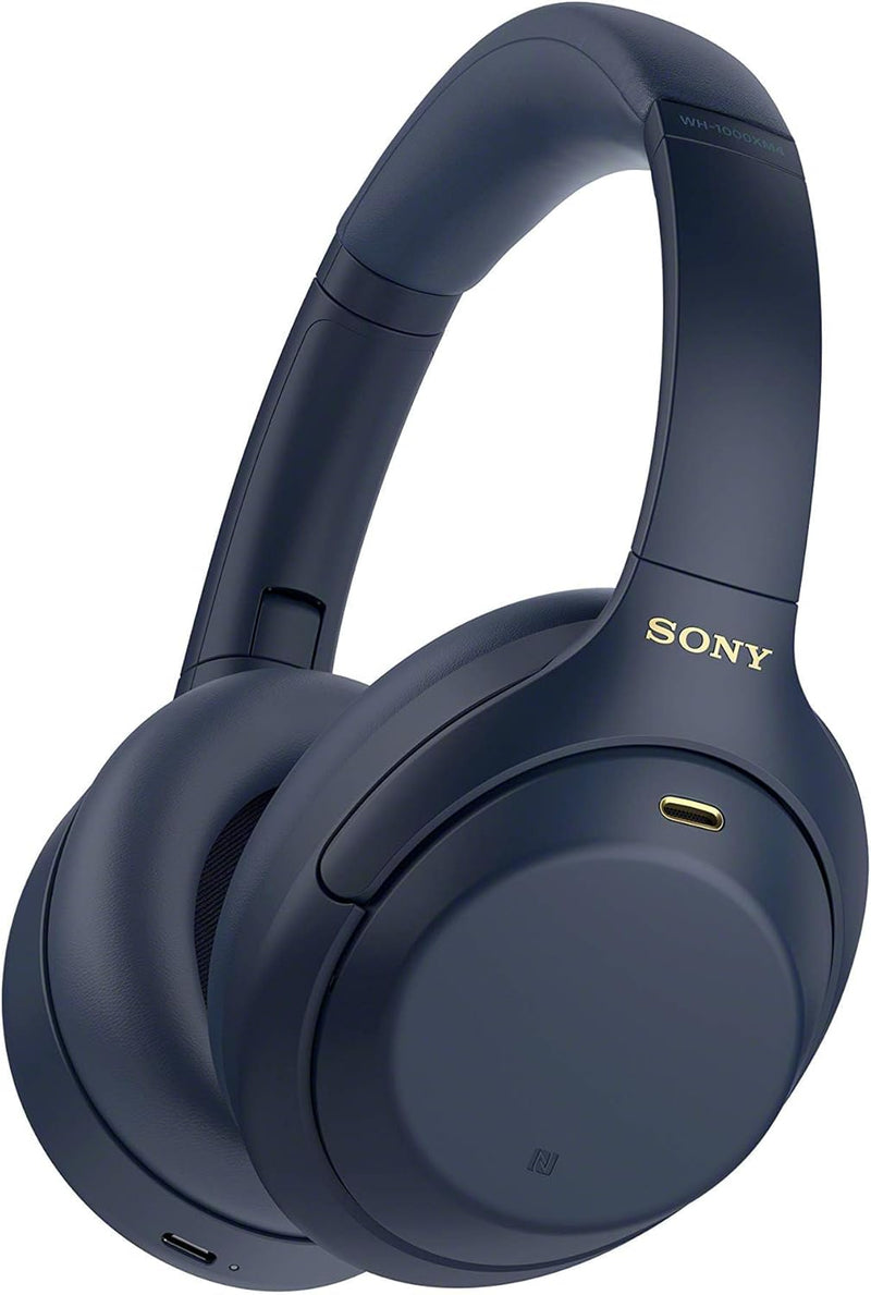 Sony WH1000XM4/L Midnight Blue Noise Canceling Wireless Headphones — main product image