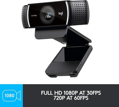 Logitech 960-001176 C922x Pro Stream 1080p Webcam
