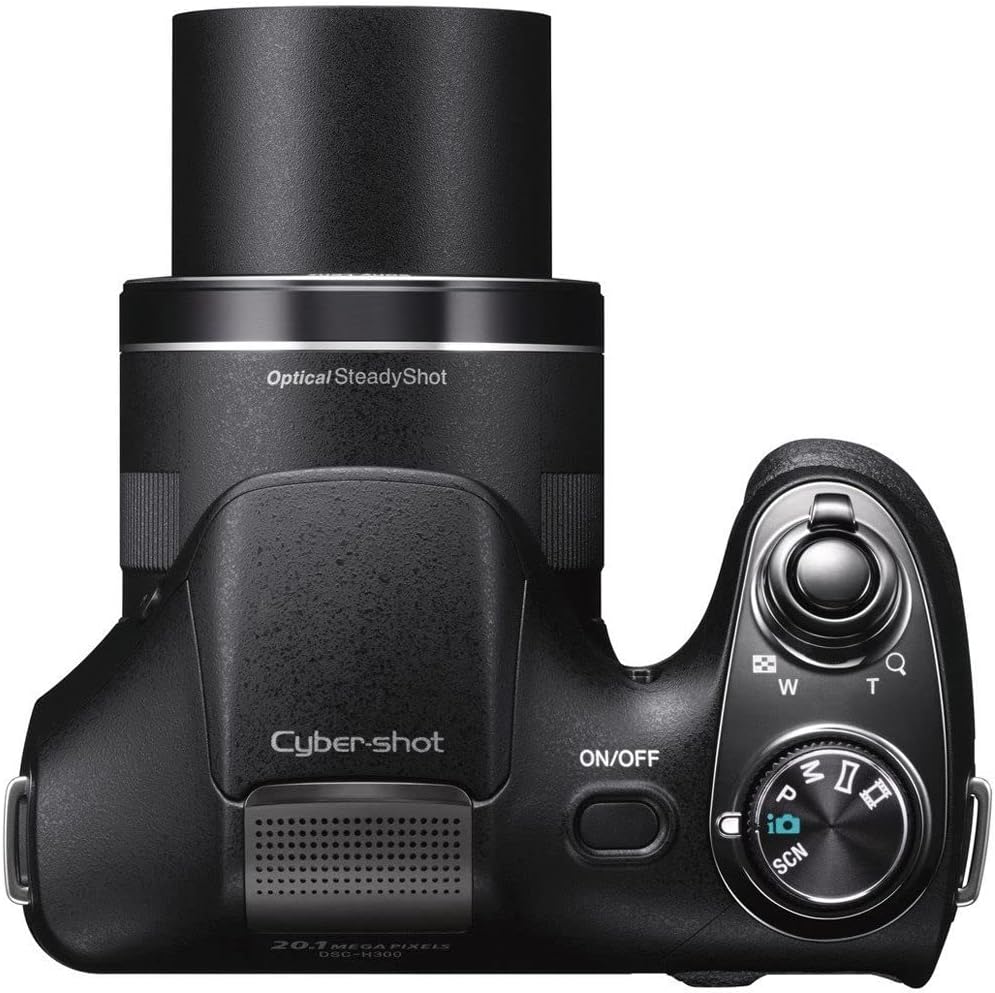 Sony DSCH300/B Cyber-Shot 35x Zoom Camera Bundle (Renewed)