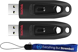 SanDisk 512GB_FD_Ultra_x2_Lan USB 3.0 2-Pack Flash Drive