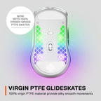 SteelSeries Aerox 3 62608 Wireless Gaming Mouse - Snow