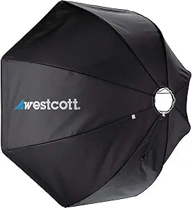 Westcott Rapid Box Switch Octa-L with Grid, Silver — main product image