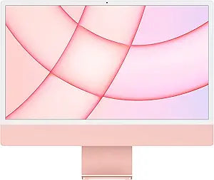 Apple MGPM3LL/A 2021 iMac M1 24-inch 8GB 256GB Pink Renewed