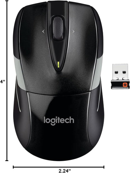 Logitech 910-002696 M525 Wireless Mouse Black/Gray