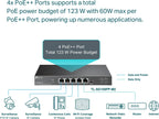 TP-Link TL-SG105PP-M2 5-Port 2.5G PoE++ Gigabit Switch