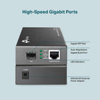 TP-Link MC220L Gigabit SFP Fiber Media Converter