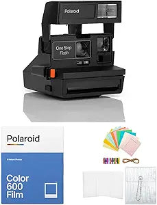 Polaroid OneStep Flash 600 Instant Camera Film Bundle