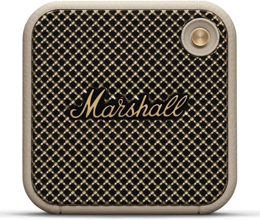 Marshall 1006294 Willen Cream Portable Bluetooth Speaker