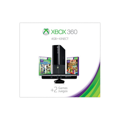 Microsoft N7V-00001 Xbox 360 4GB Kinect Holiday Bundle