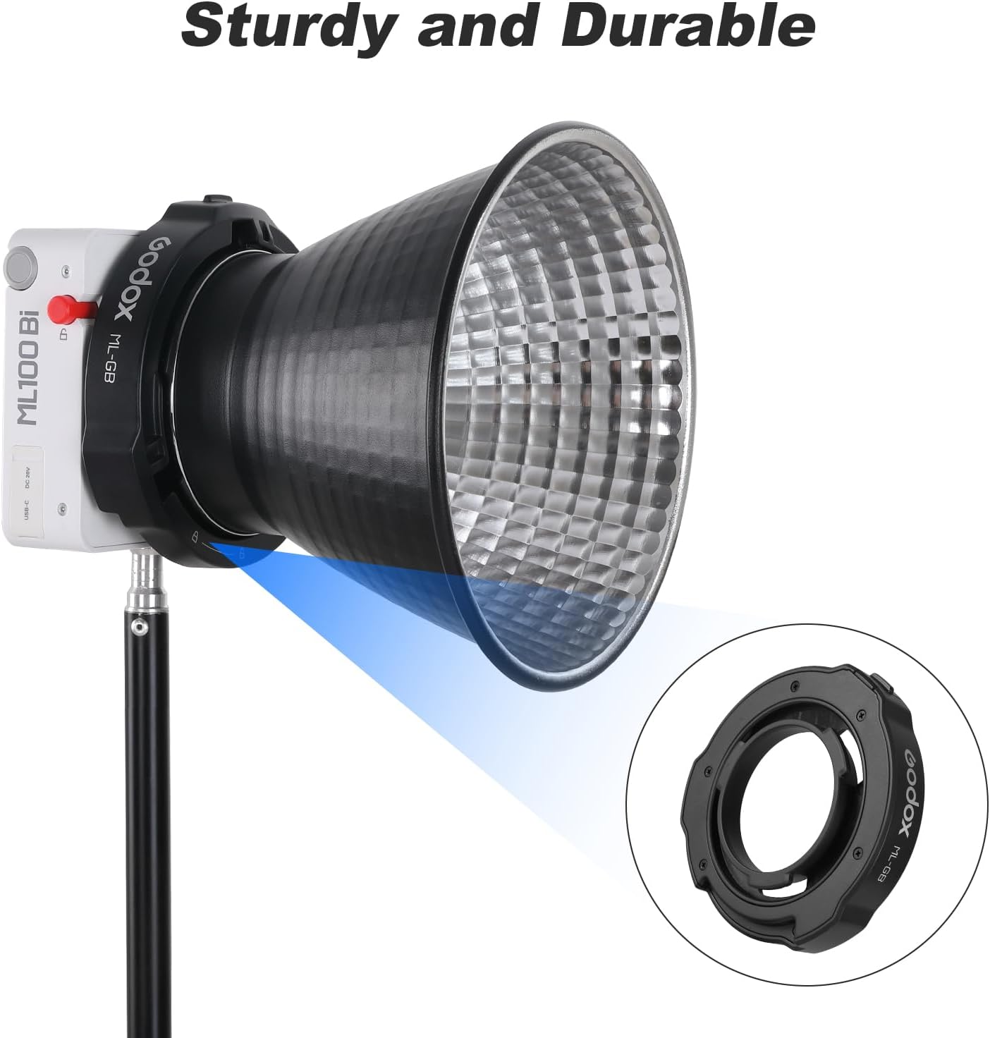 Godox ML-GB Bowens Mount Speedring Adapter