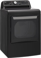 LG DLEX3900B 7.3 cu. ft. Electric Dryer: Steam, Black Steel