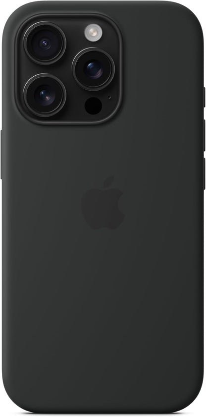 Apple MYYJ3ZM/A - iPhone 16 Pro - Silicone Case with MagSafe - Black