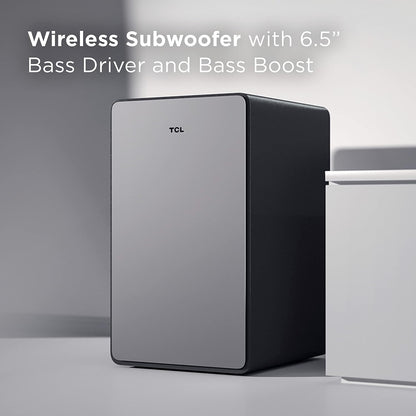 TCL Q6510 5.1 Channel Sound Bar Wireless Subwoofer Renewed