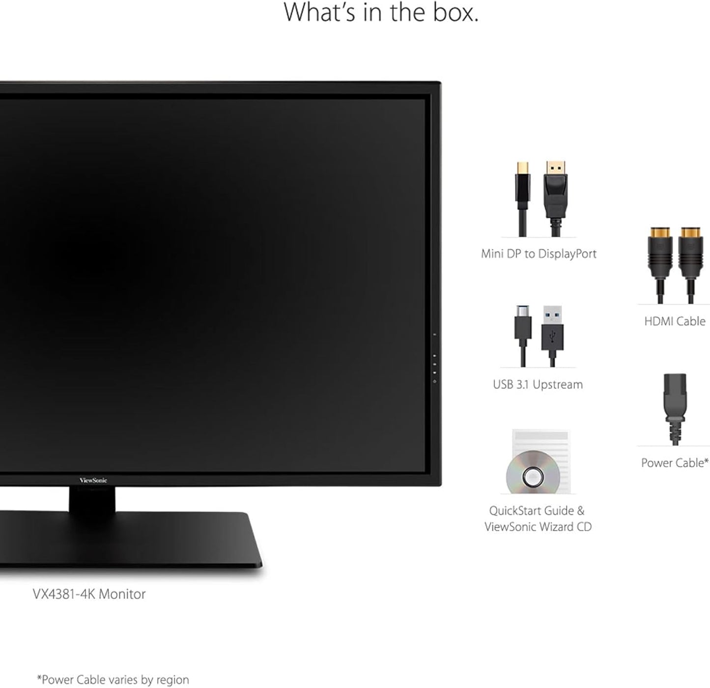 ViewSonic VX4381-4K 43" Ultra HD MVA Monitor