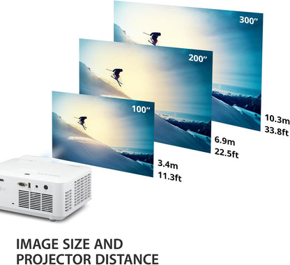 ViewSonic LS740W Laser Projector 5000 Lumens WXGA Zoom Renewed