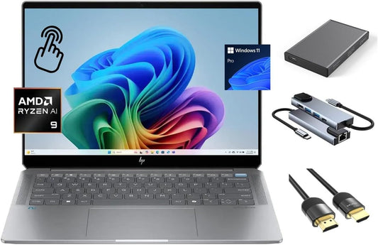 HP OmniBook Ultra Copilot+ PC - Ryzen AI 9, 32GB RAM, 2TB SSD, 14" 2.2K Touch