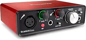 Focusrite AMS-SCARLETT-SOLO-2ND-GEN Scarlett Solo USB Audio Interface