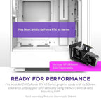 NZXT CC-H51FW-01 H5 Flow White ATX Mid-Tower Gaming Case