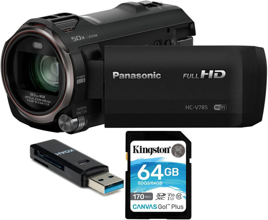 Panasonic HC-V785K Full HD Camcorder Bundle