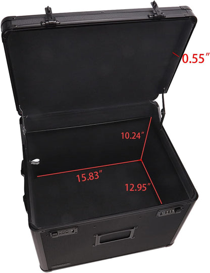 Vaultz Locking Mobile File Chest Letter/Legal